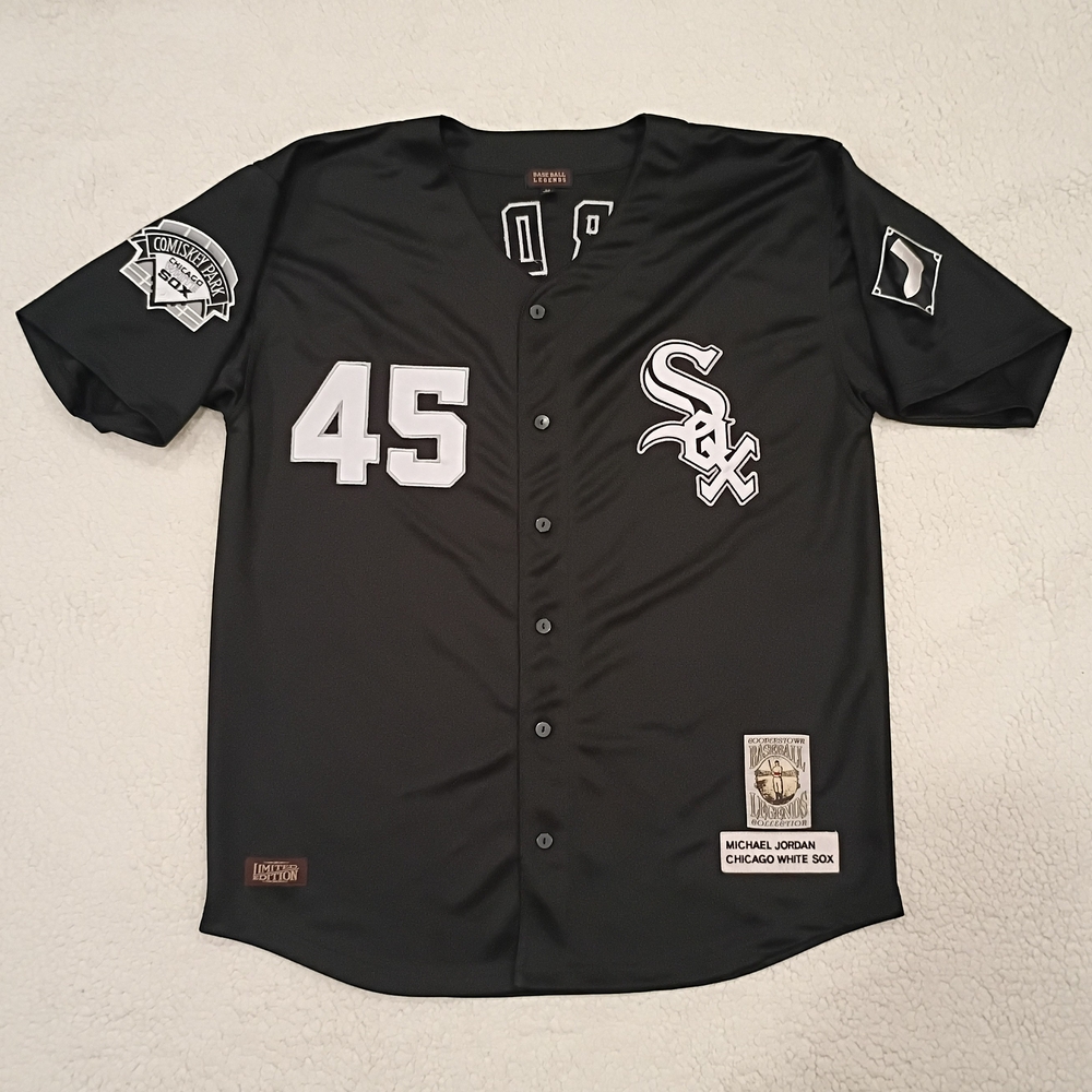 Michael Jordan Cooperstown Baseball Legends Chicago White Sox Jersey